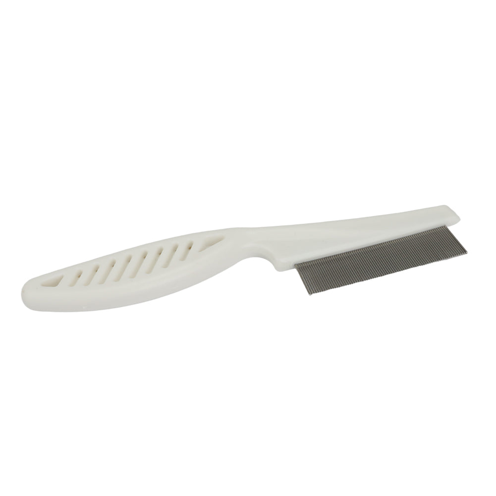 Vivifying Pet Comb for Cats and Dogs – 7" Grooming Tool with 0.8" Stainless Steel Pins, Non-Slip Handle & Safe Material for Removing Loose Hair