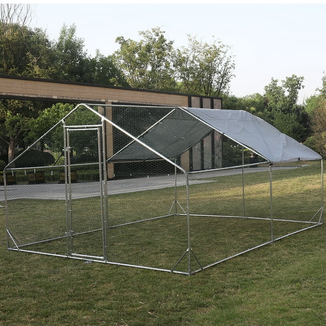 Best Extra Large Metal Chicken Coop Walkin Hen Run House Cage
