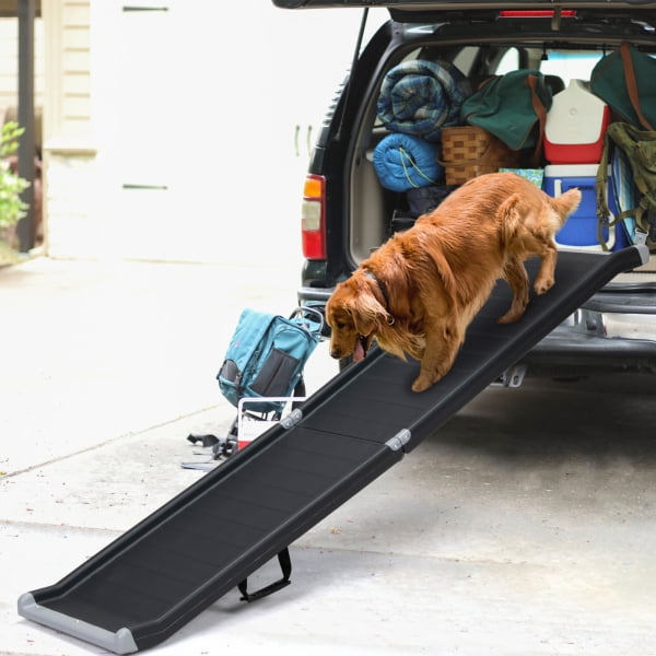 Vivifying 62" Folding Pet Dog Ramp Ladder Portable Up to 330lbs