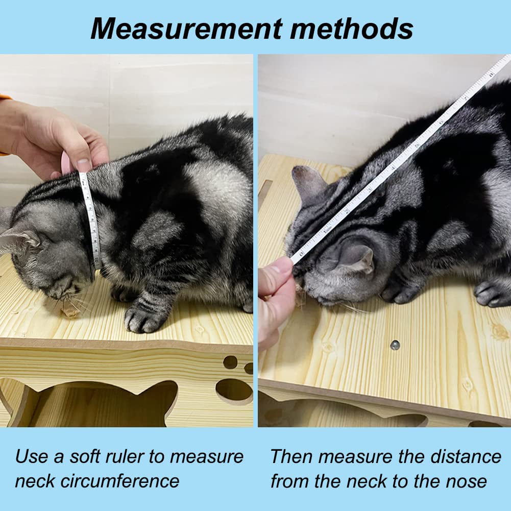 Plastic Cat Cone Recovery Collars & Cones for Dogs and Cats After Surgery Adjustable Dog Neck Cone Surgical Elizabeth E-Collar Prevent Biting and Stop Licking Wound