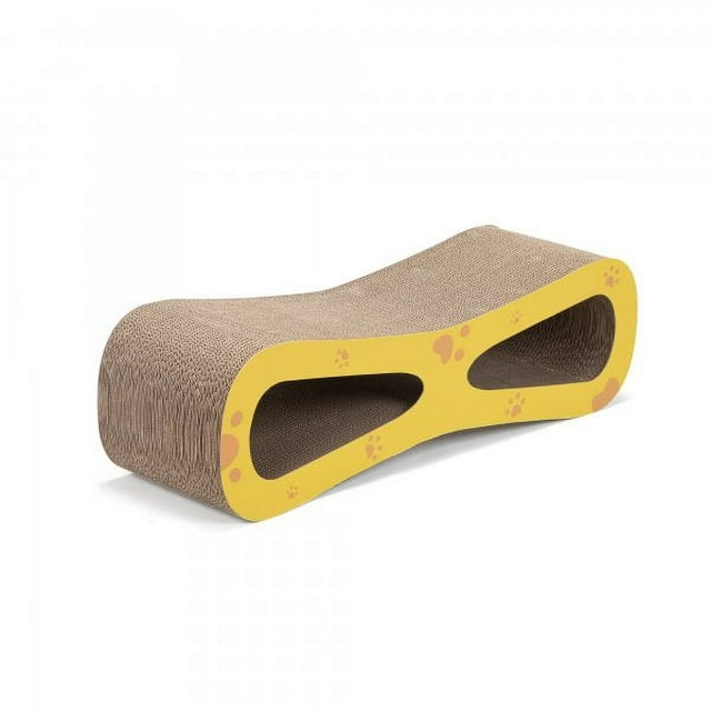Vivifying Cat Scratcher Cardboard Cat Scratch Pad with Premium Scratch Textures Design Durable Cat Scratching Pad Reversible